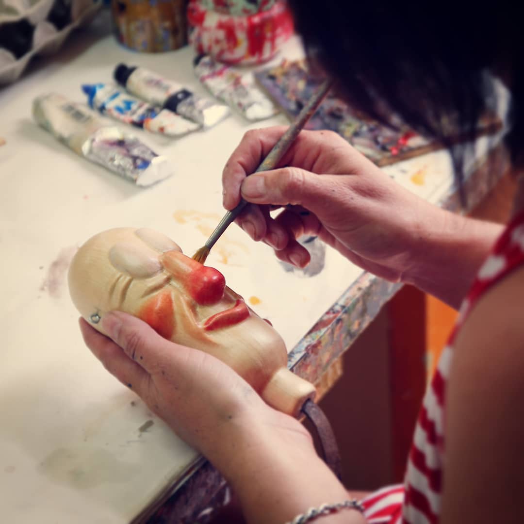 Hand painting hraček